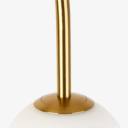 Bell | Marble Base Modern Arc Floor Lamp