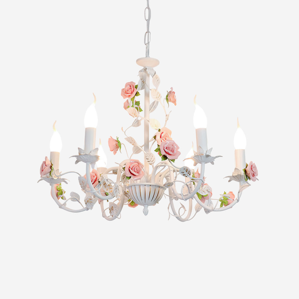 Beauty | Rose Flowers Chandelier
