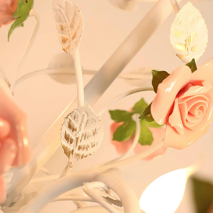 Beauty | Rose Flowers Chandelier
