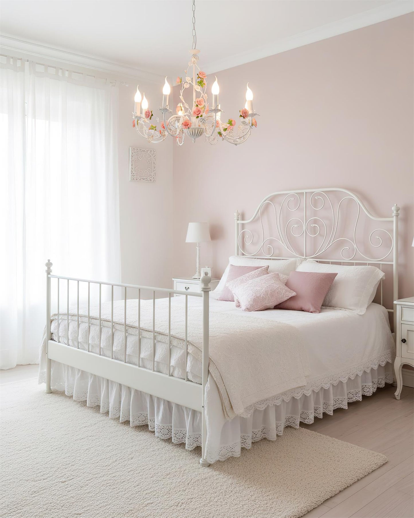 Beauty | Rose Flowers Chandelier