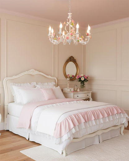 Beauty | Rose Flowers Chandelier