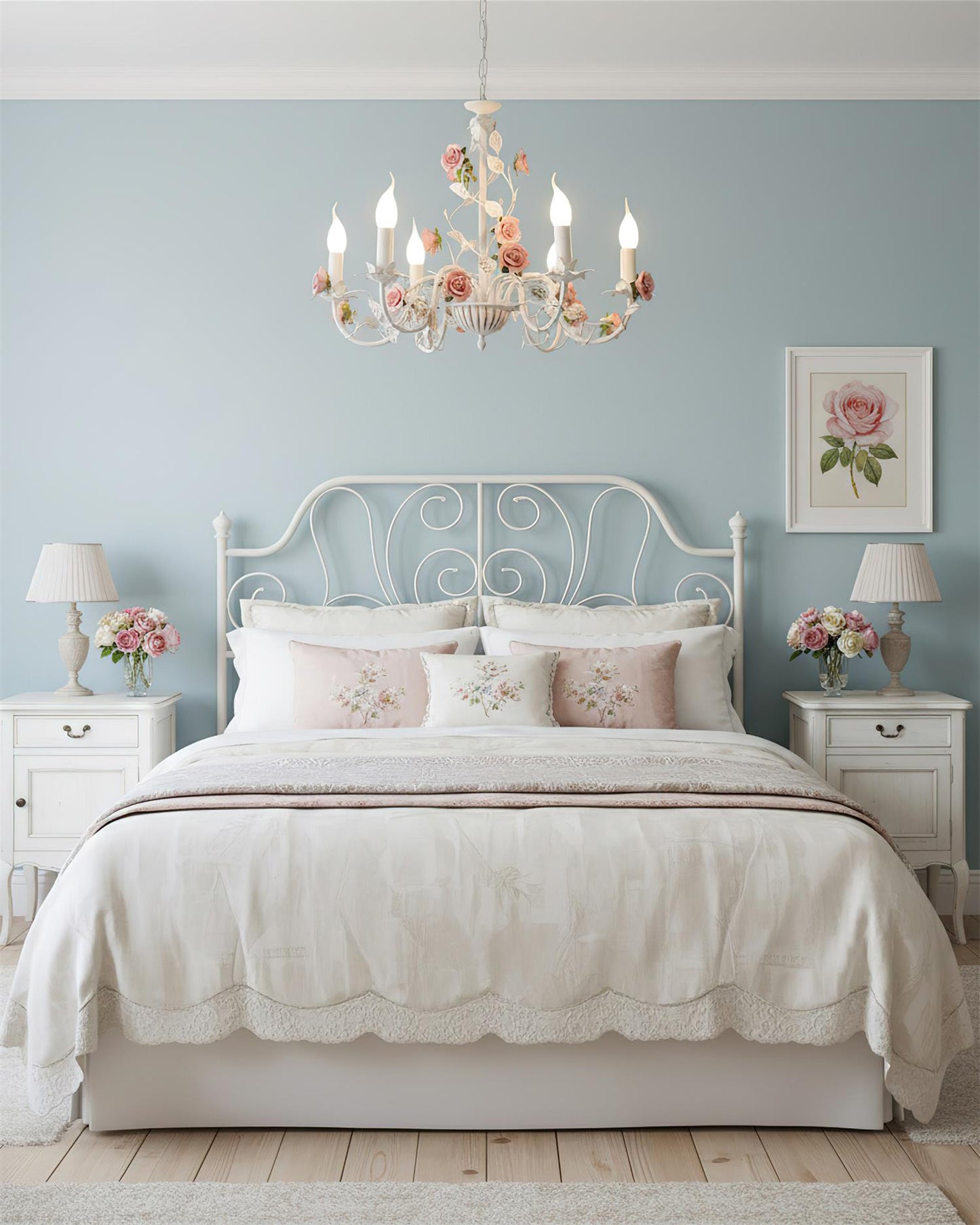 Beauty | Rose Flowers Chandelier