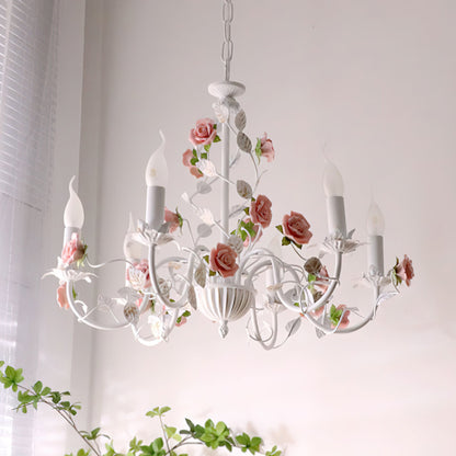 Beauty | Rose Flowers Chandelier