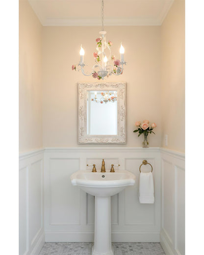 Beauty | Rose Flowers Chandelier