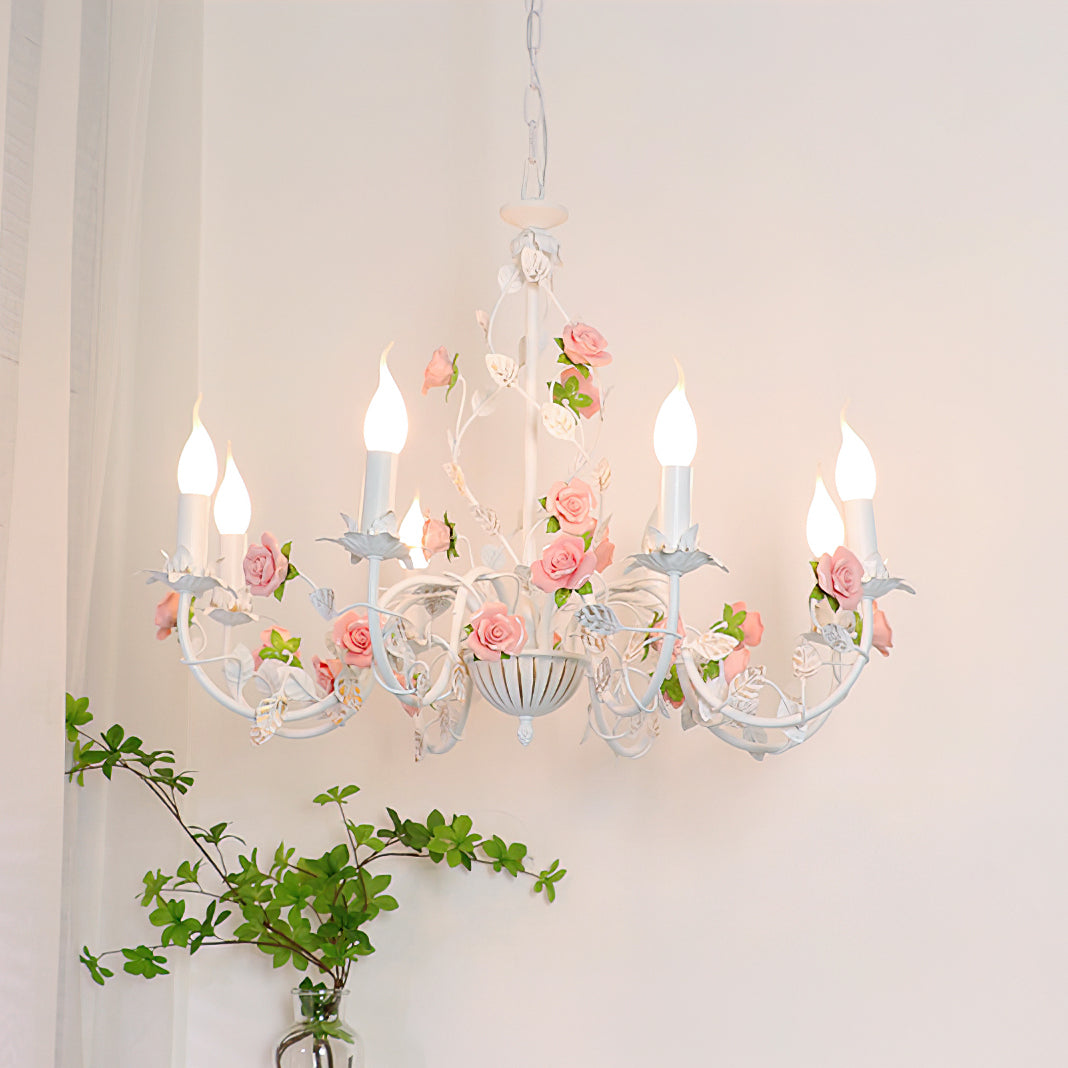 Beauty | Rose Flowers Chandelier