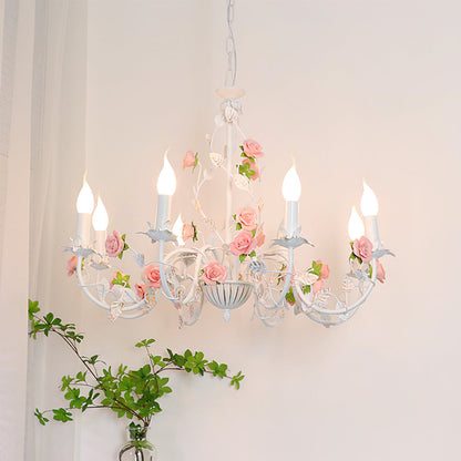 Beauty | Rose Flowers Chandelier
