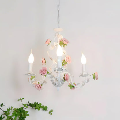 Beauty | Rose Flowers Chandelier