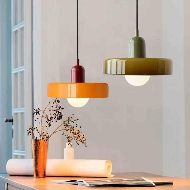 Beata | Nordic Glass Pendant Light Minimal Elegance for Home and Office