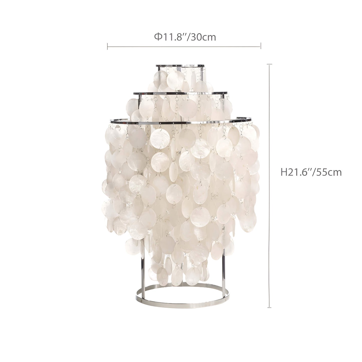 Doree | Modern Nordic Seashell Table Lamp