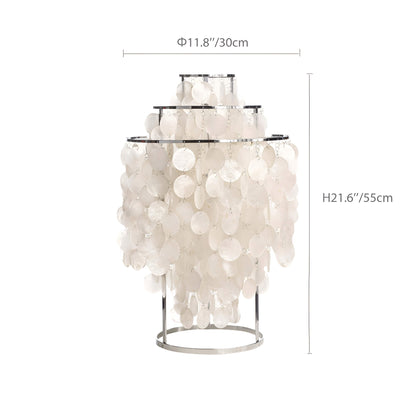 Doree | Modern Nordic Seashell Table Lamp